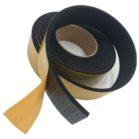 الشريط الأسود PVC رغوة مع الشبكة